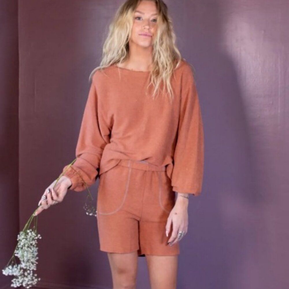 100% organic cotton ribbed top